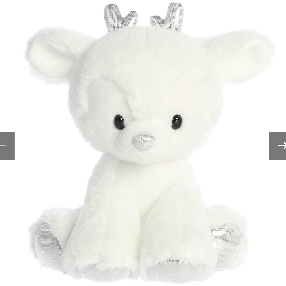 Plush White Deer